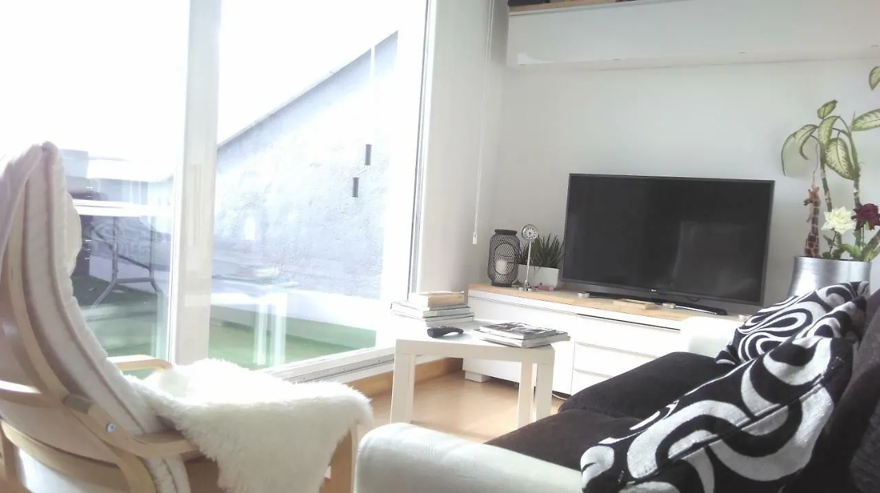 Atico En El Centro De Vitoria Parking Gratis Appartement